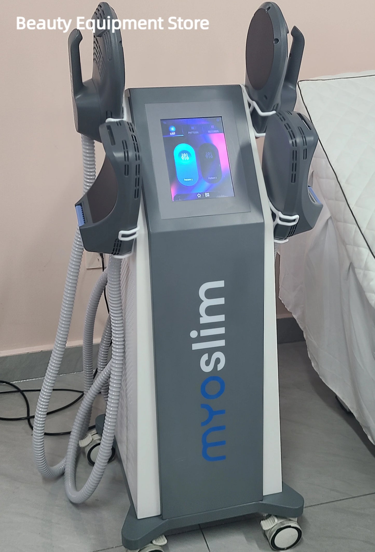 EMS Body Sculpt Machine Fat Burner 4 Handles For Slimming