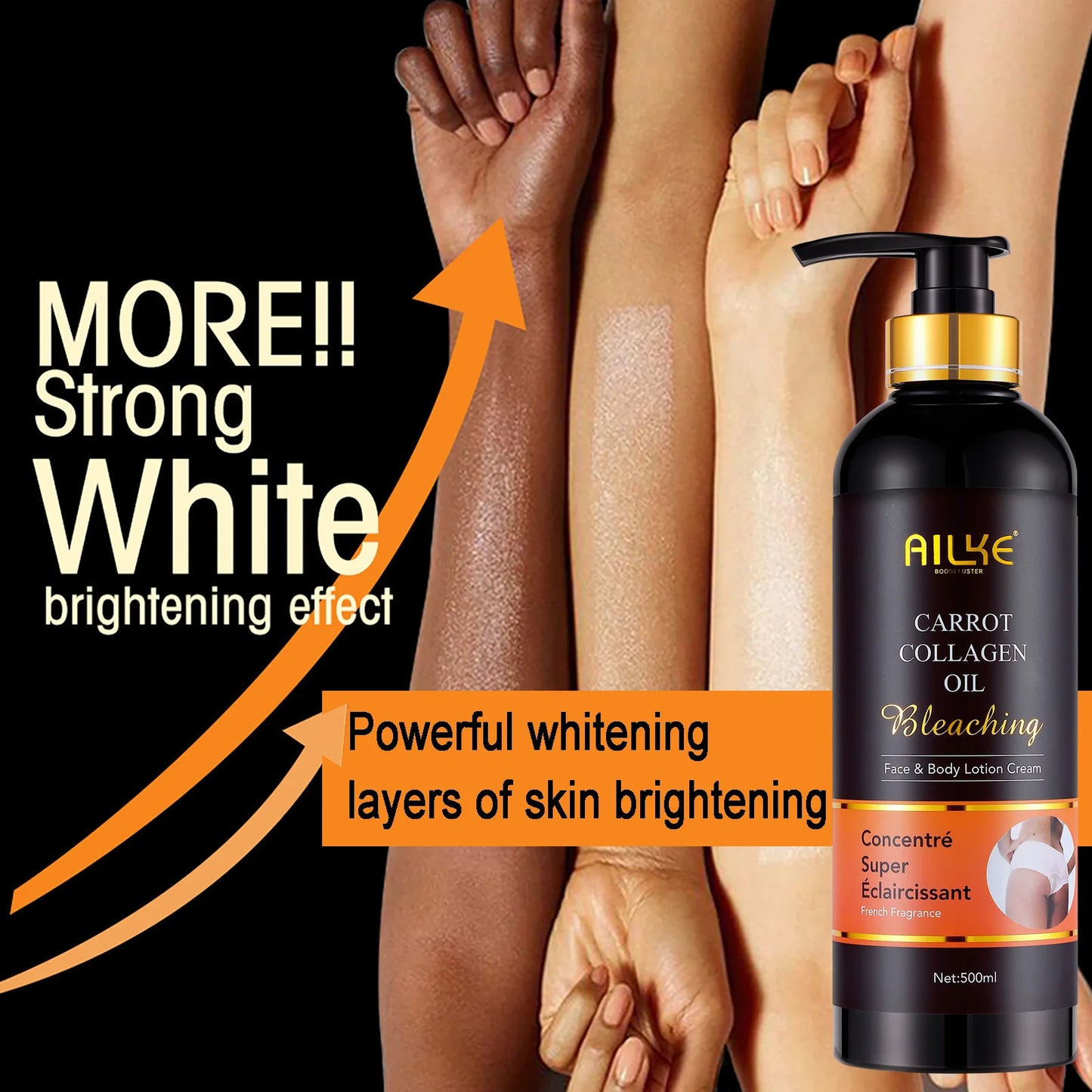 AILKE Collagen Skin Care Set for Whitening and Freckle Removal