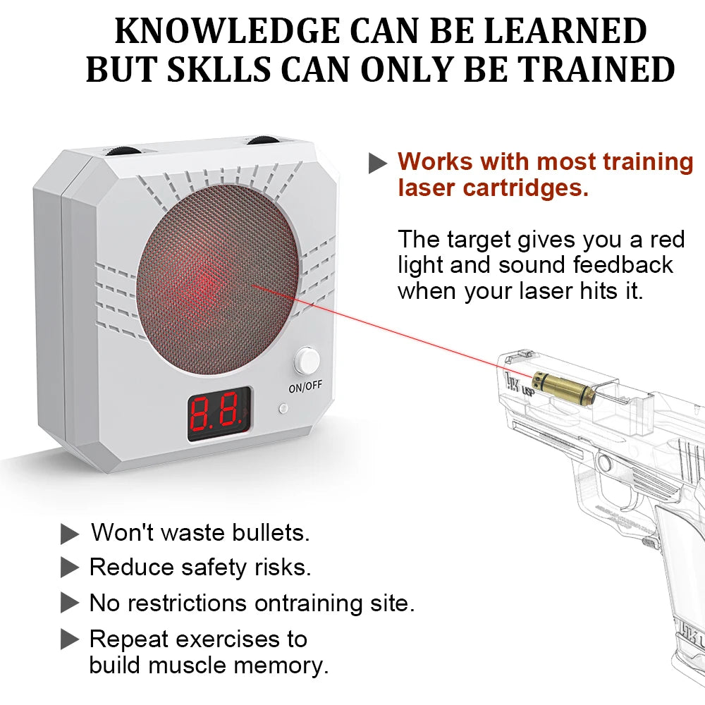 Hign-concerned Infrared Induction Laser Target Practice with Sound Effects