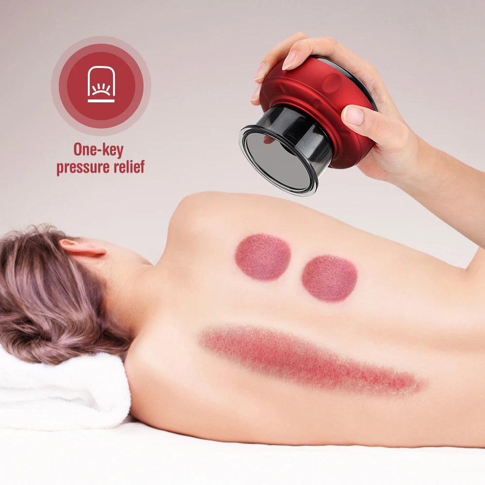Agdoad Smart Cupping Therapy Device With 12 Levels Temperature