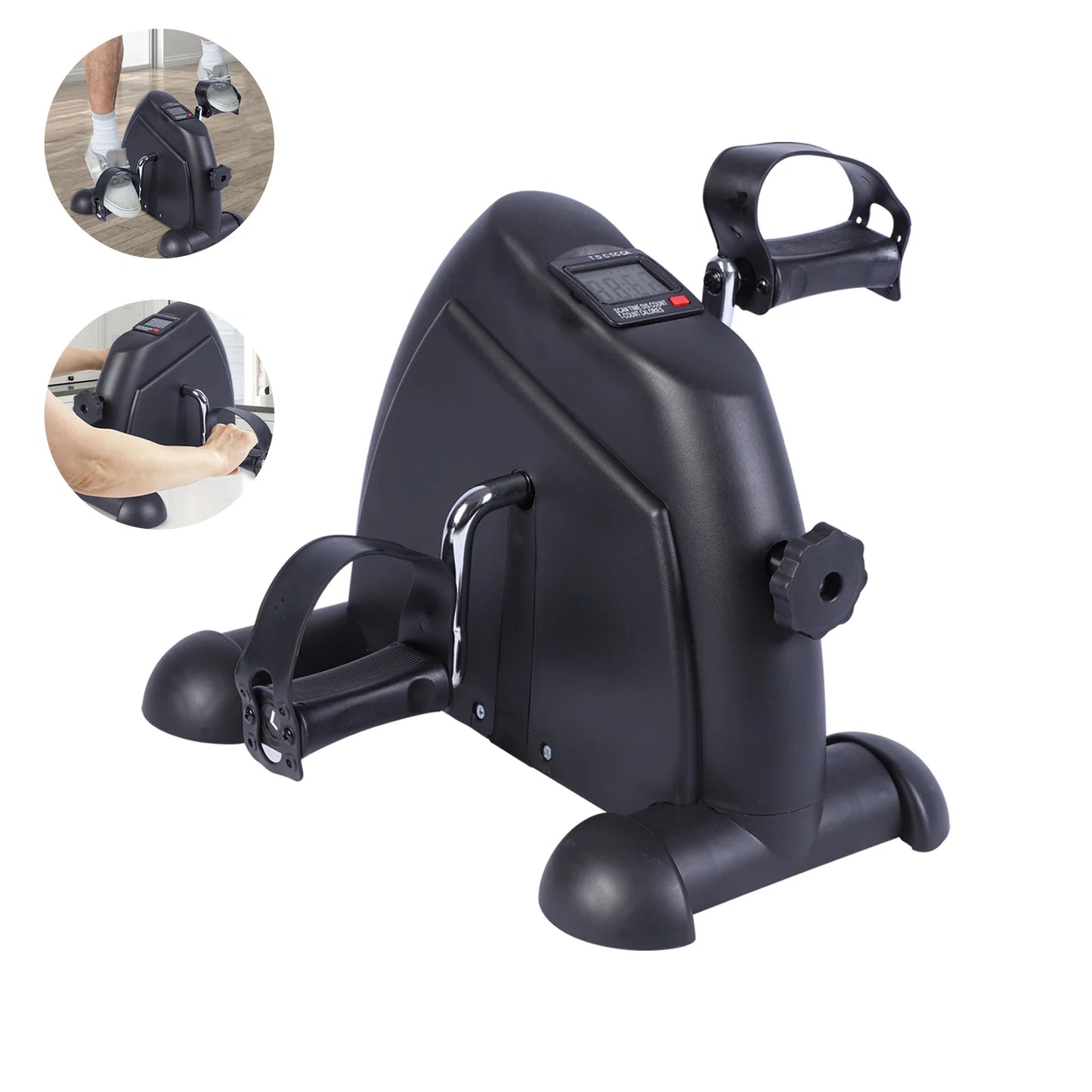 Stepper Exercise Bike LCD Screen Portable Multi-Function Pedal Exerciser