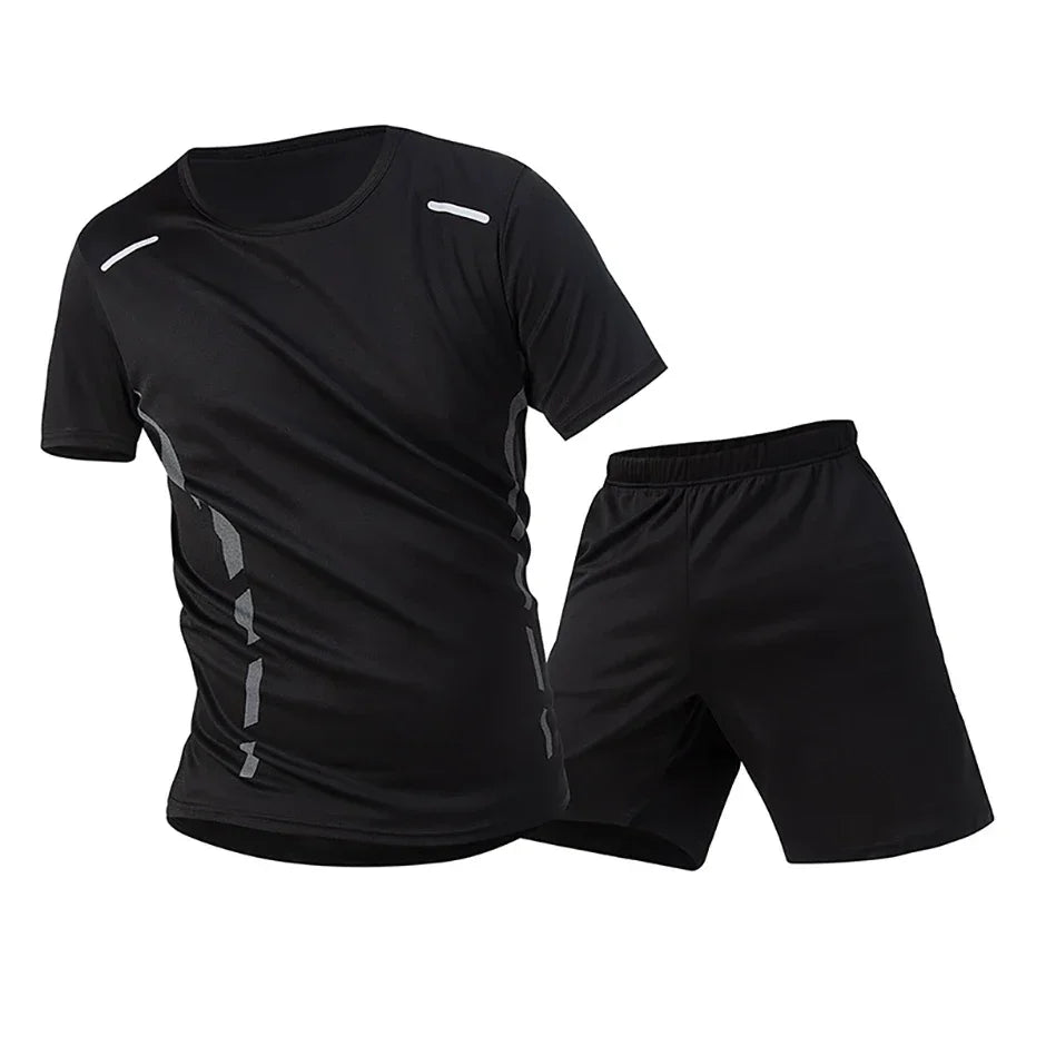 Guizhou Quick Dry Two Piece Summer Sports Set For Men