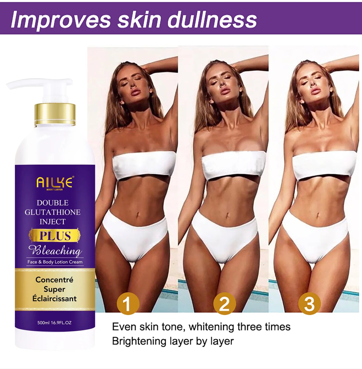 AILKE Anti Black Spots Intensive Serum Brightening for Radiant Complexion