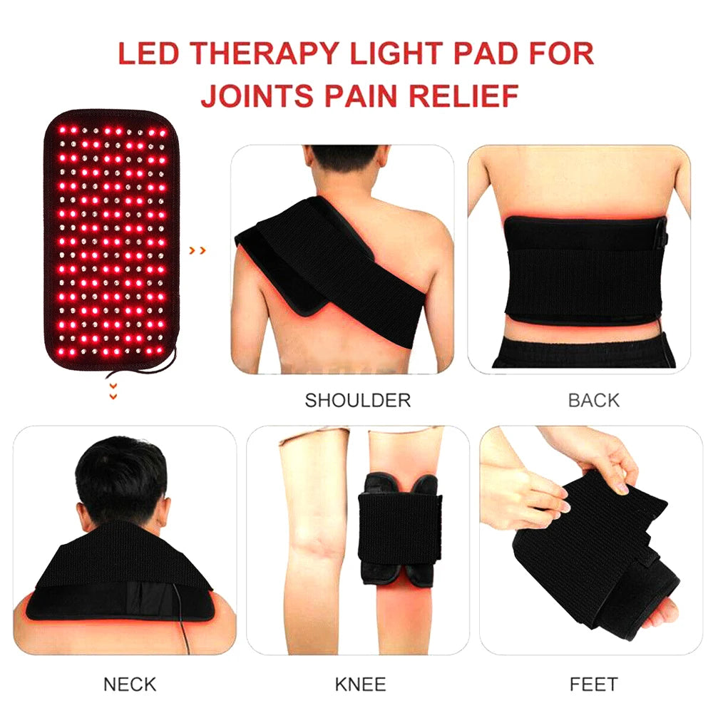 Infrared LED Light Therapy Device For Face And Body Relief