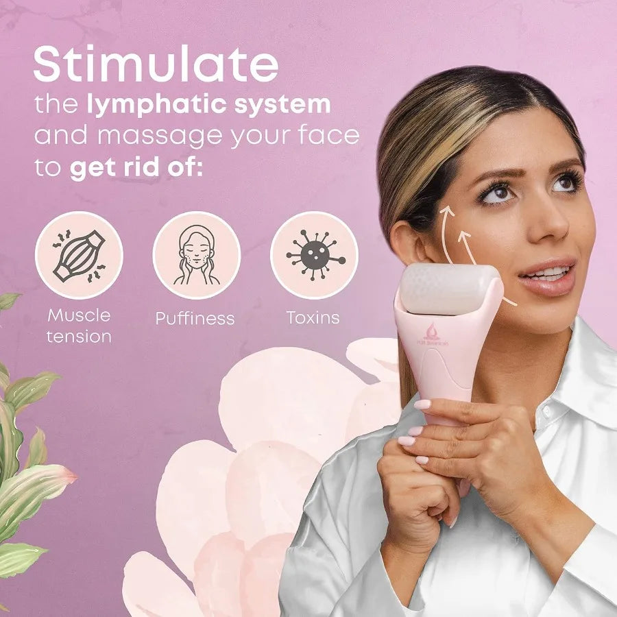 Hign-concerned Derma Roller Ice Roller 2 In 1 Facial Care