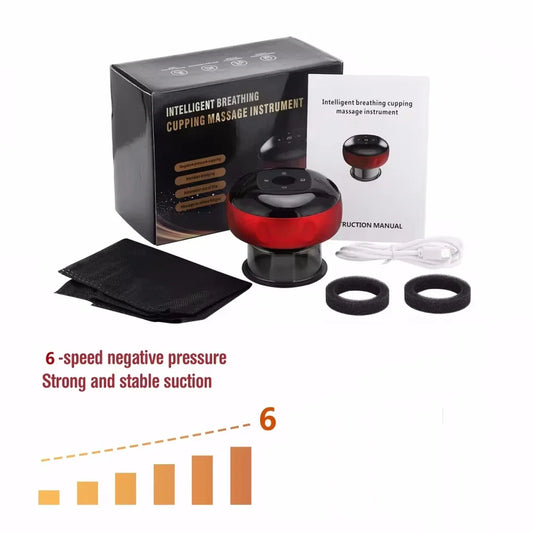 Agdoad Smart Cupping Therapy Device With 12 Levels Temperature