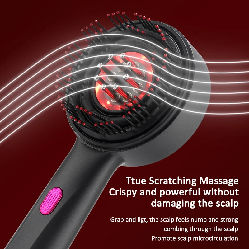 PASTSKY 3 Modes Electric Vibration Hair Growth Scalp Massager