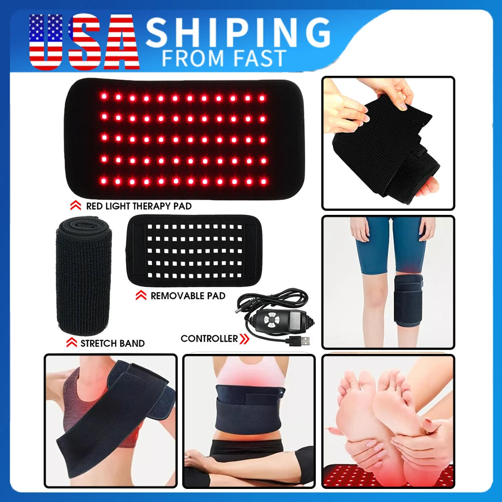 Infrared LED Light Therapy Device For Face And Body Relief