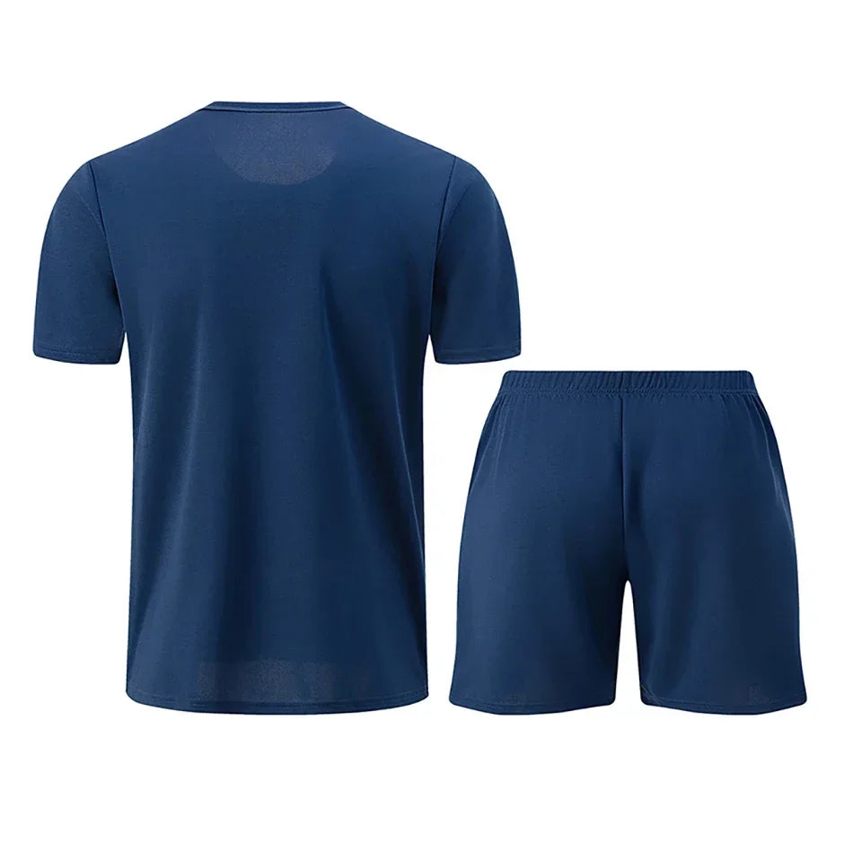 Guizhou Quick Dry Two Piece Summer Sports Set For Men