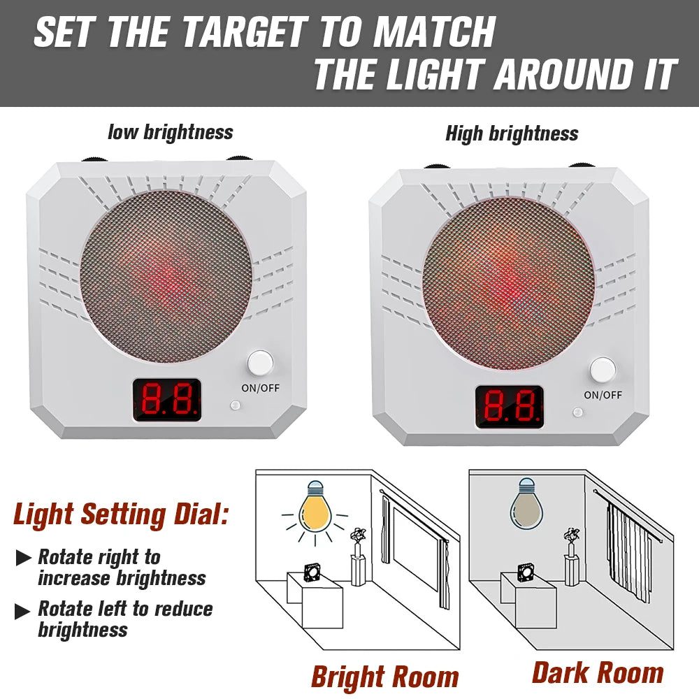 Hign-concerned Infrared Induction Laser Target Practice with Sound Effects