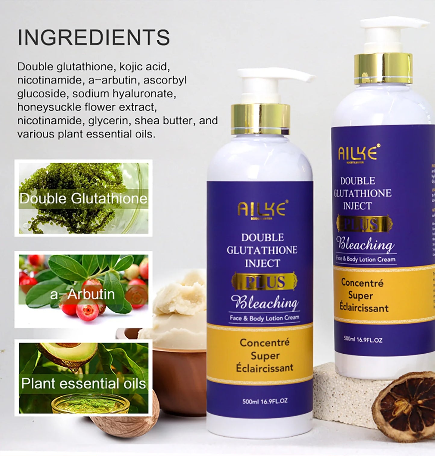AILKE Anti Black Spots Intensive Serum Brightening for Radiant Complexion