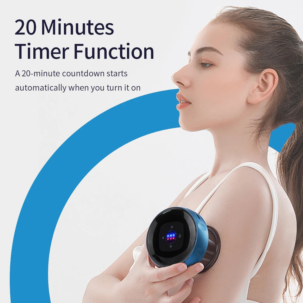 Agdoad Smart Cupping Therapy Device With 12 Levels Temperature