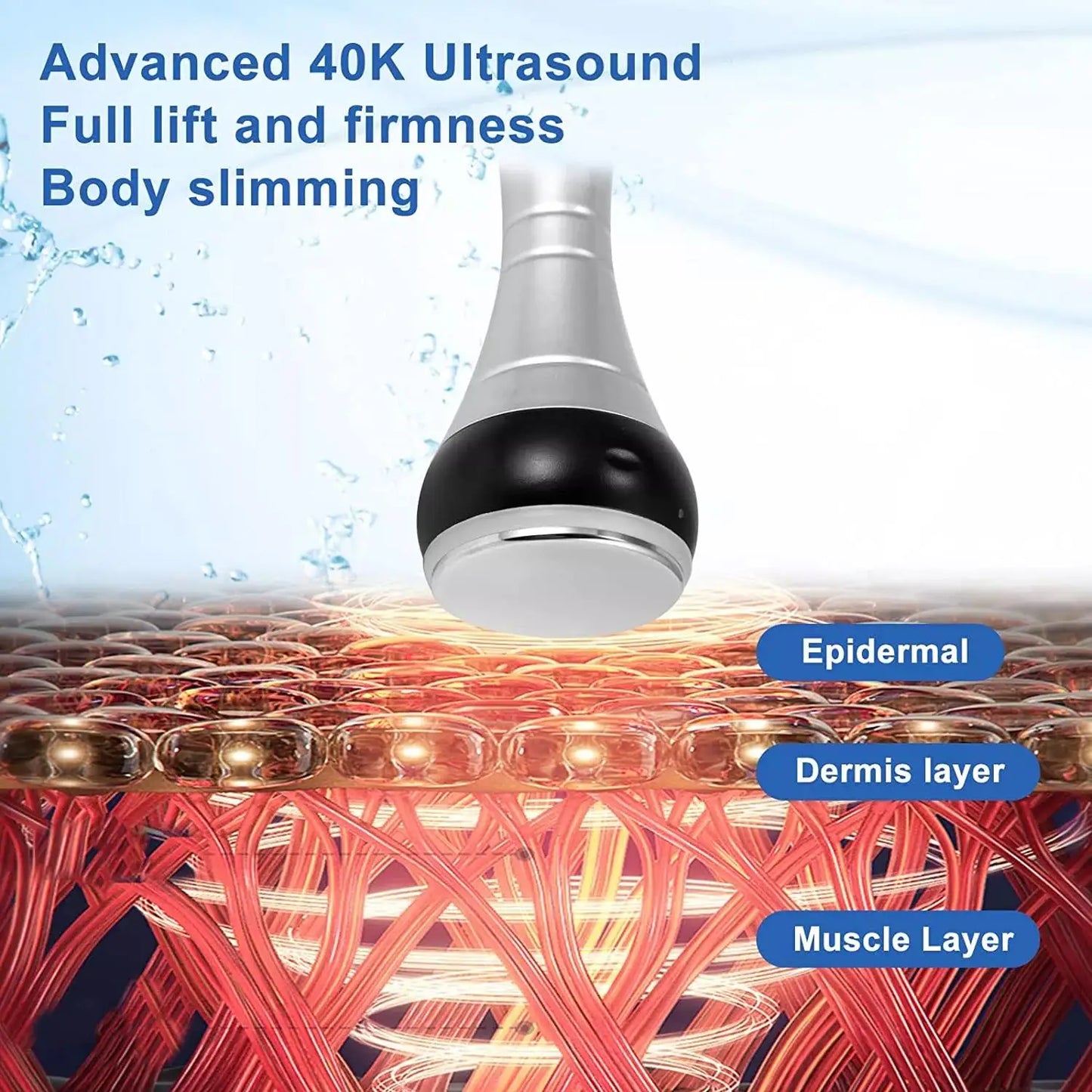 Moonic Beauty TM502 3 In 1 40K Ultrasonic Cavitation Machine