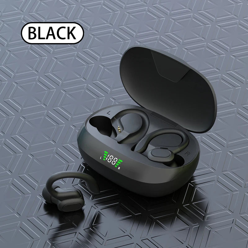SHUKE Bluetooth Earbuds Wireless Earphones Sport Ear Hook Headset 9D HiFi