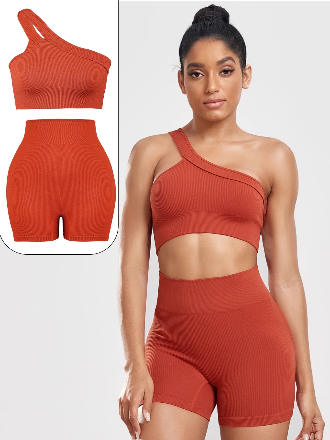 CHRLEISURE Seamless Sports Set Women Yoga Outfit With Leggings