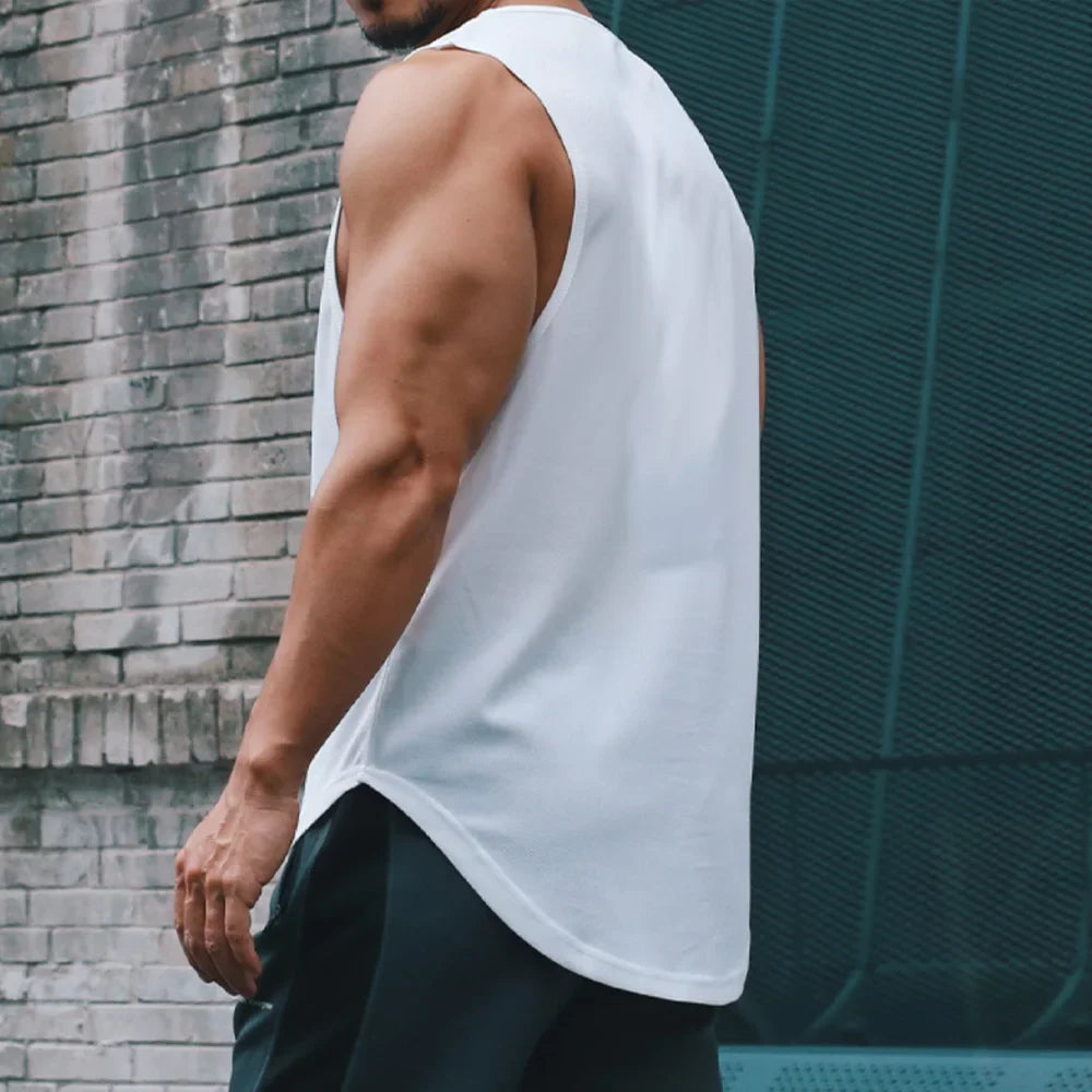 GACAYALLCN Mens Gym Tank Top Quick Dry Sports Shirt