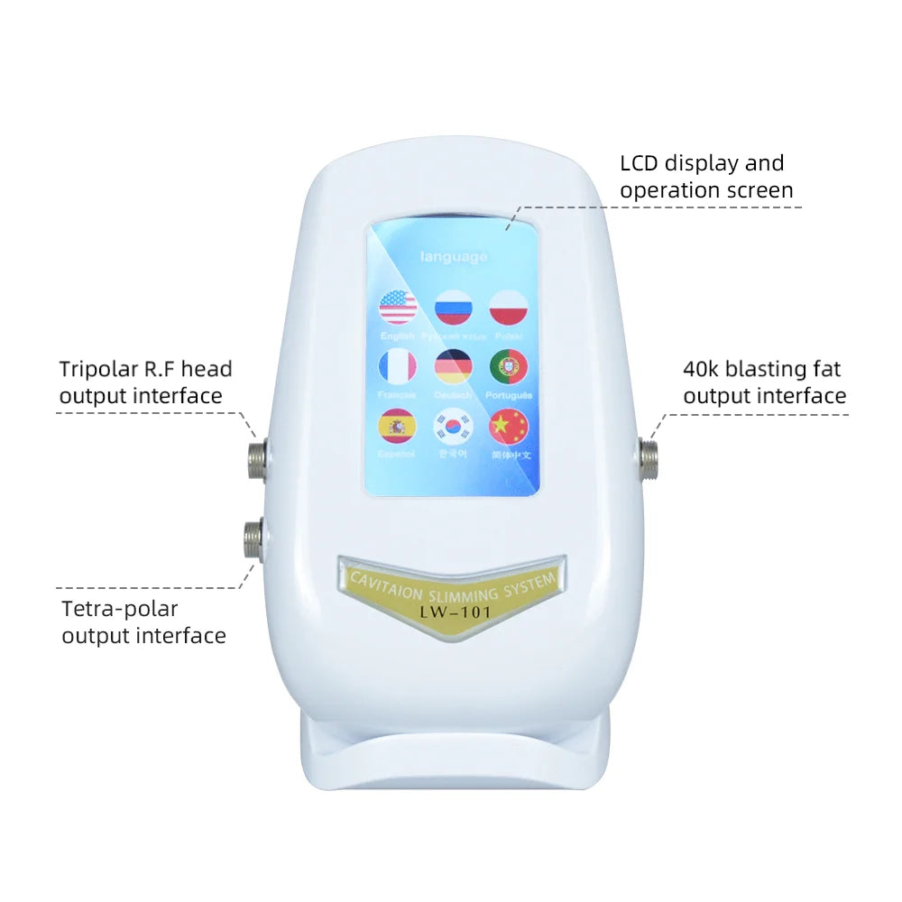 Moonic Beauty TM502 3 In 1 40K Ultrasonic Cavitation Machine