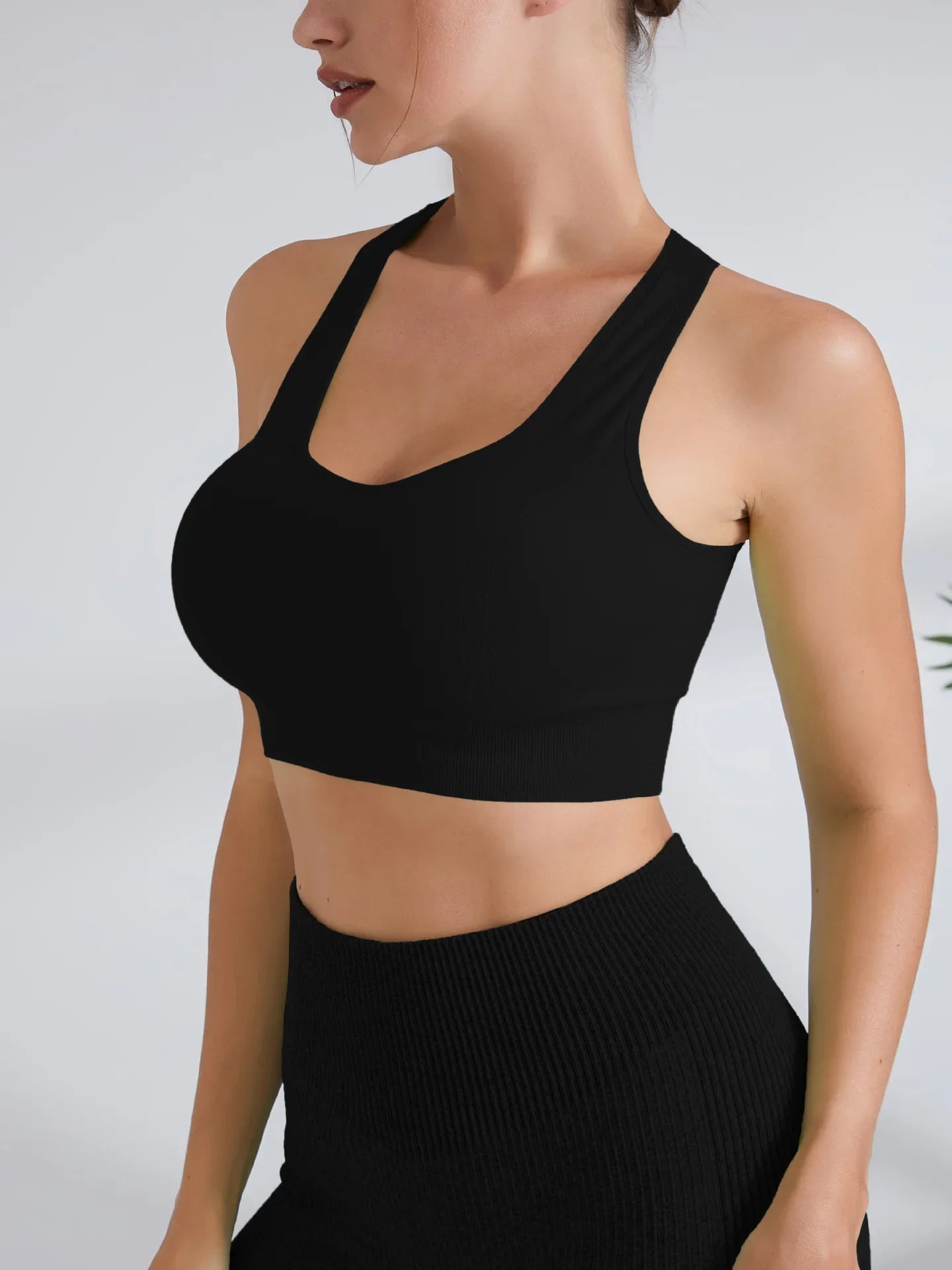 Hebei Quick Dry Yoga Top With Pocket For Women Sportswear