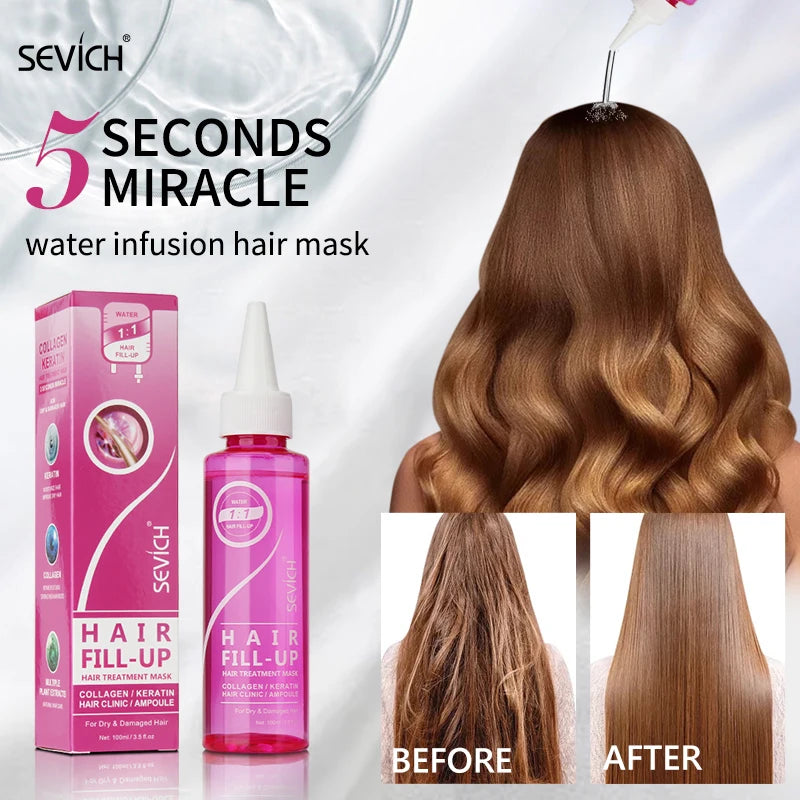 Sevich Keratin Hair Mask Hydrating Shine Repair for Damaged Hair