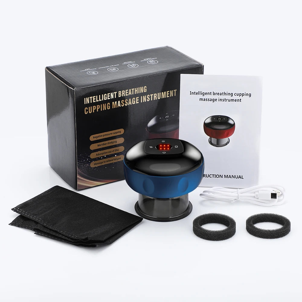 Agdoad Smart Cupping Therapy Device With 12 Levels Temperature