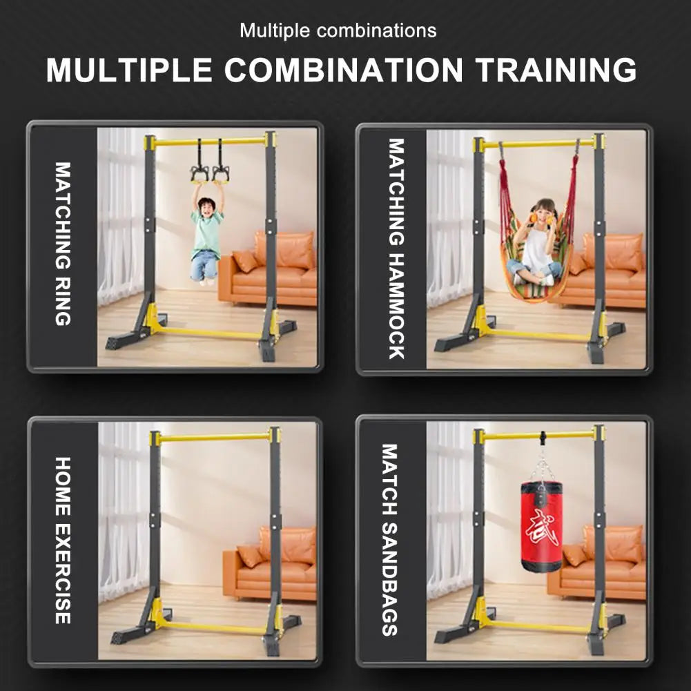Exerciser Pull Up Station Free Standing Bar 400 LBS