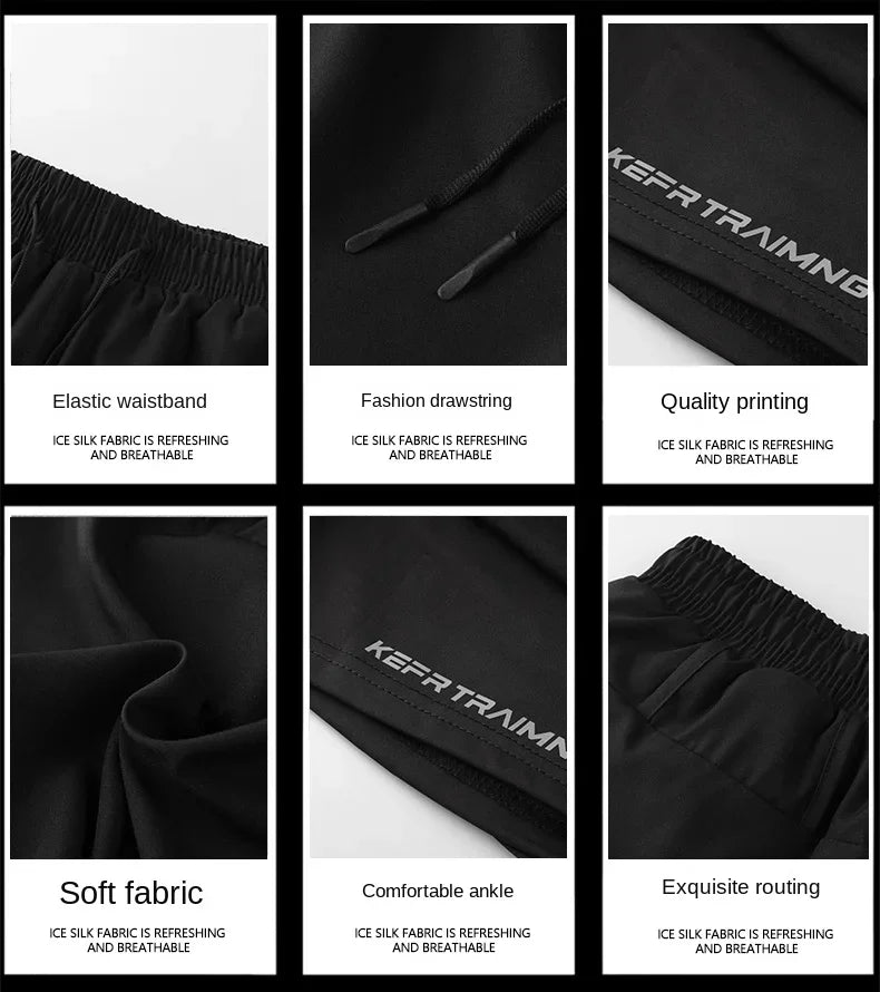 Unisex Polyester Running Shorts Double Layer Anti Glare For Sports