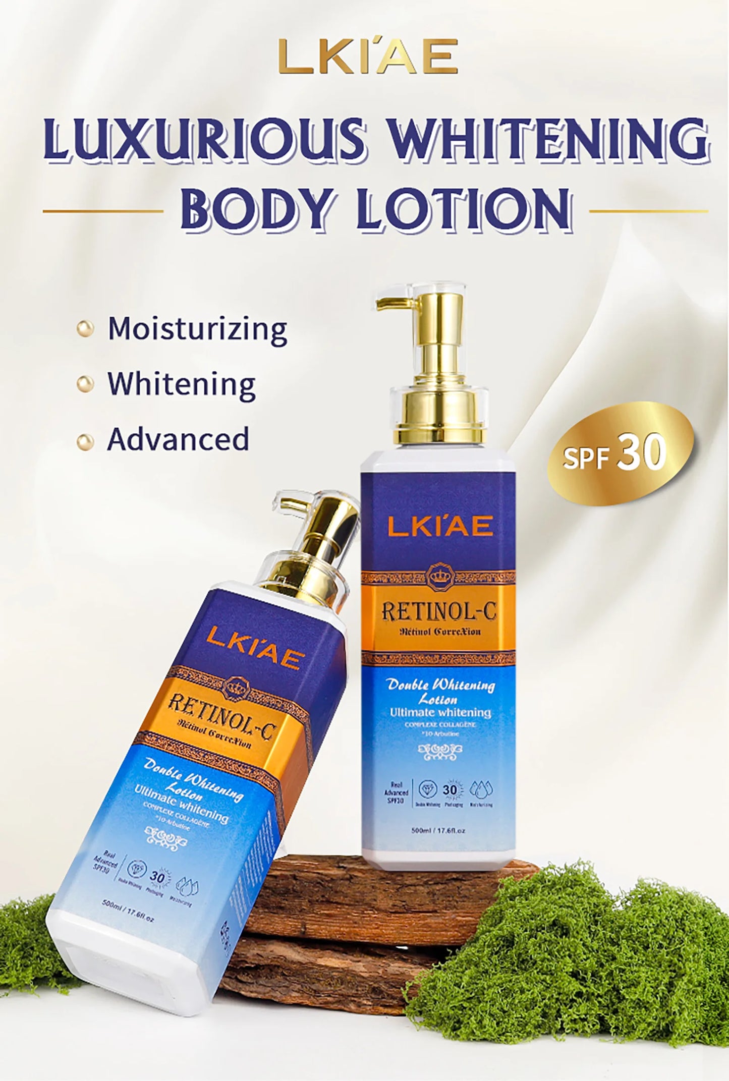 AILKE Advanced Retinol Whitening Skin Care Set For All Skin Types
