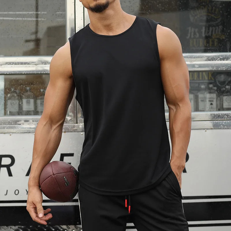 GACAYALLCN Mens Gym Tank Top Quick Dry Sports Shirt