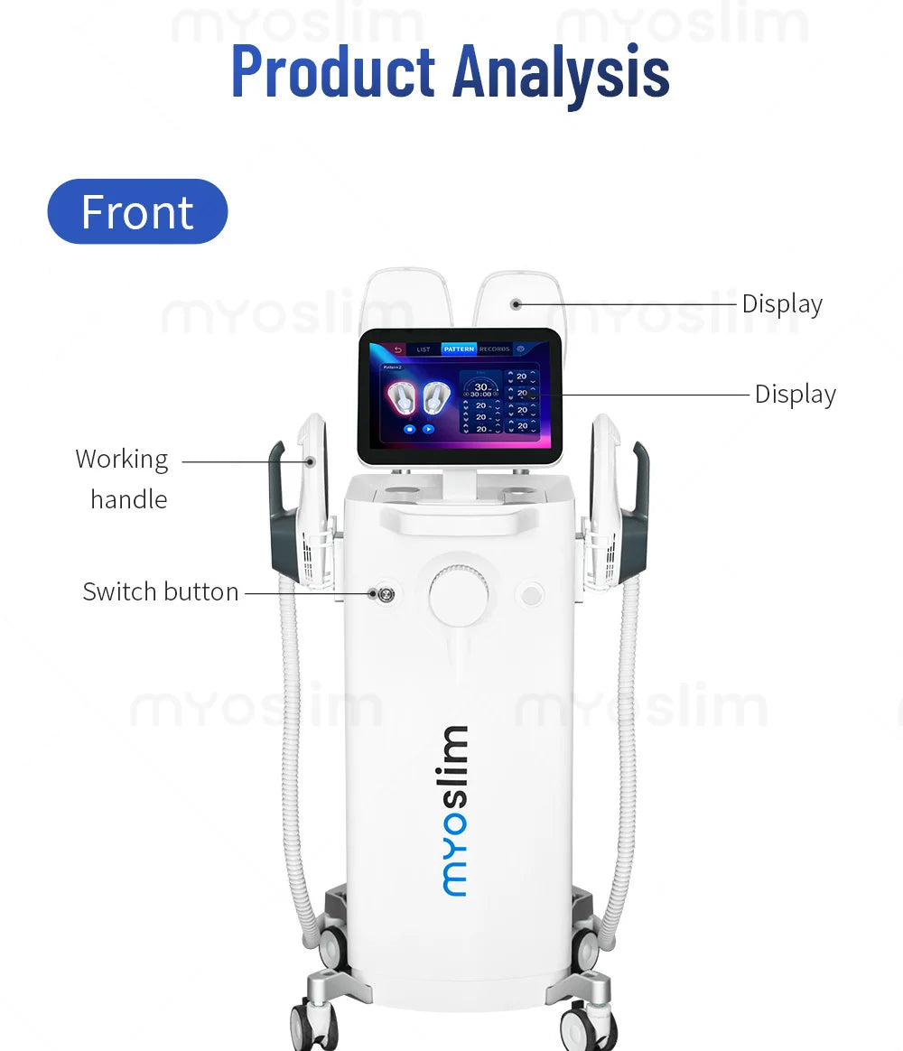 Myoslim EMS Body Sculpt RF Slimming Machine For Muscle Building