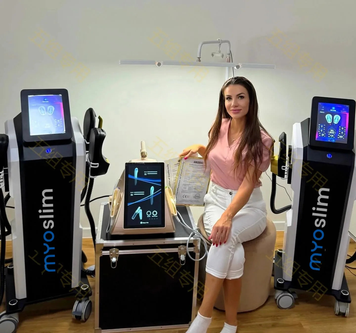 Myoslim EMS RF 6500W Body Slimming Sculpting Machine