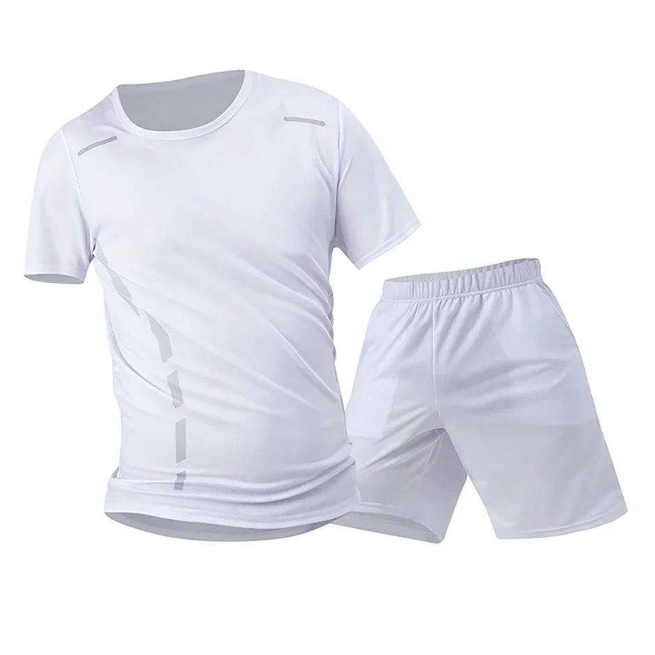 Guizhou Quick Dry Mens Summer Sports Shirt And Shorts