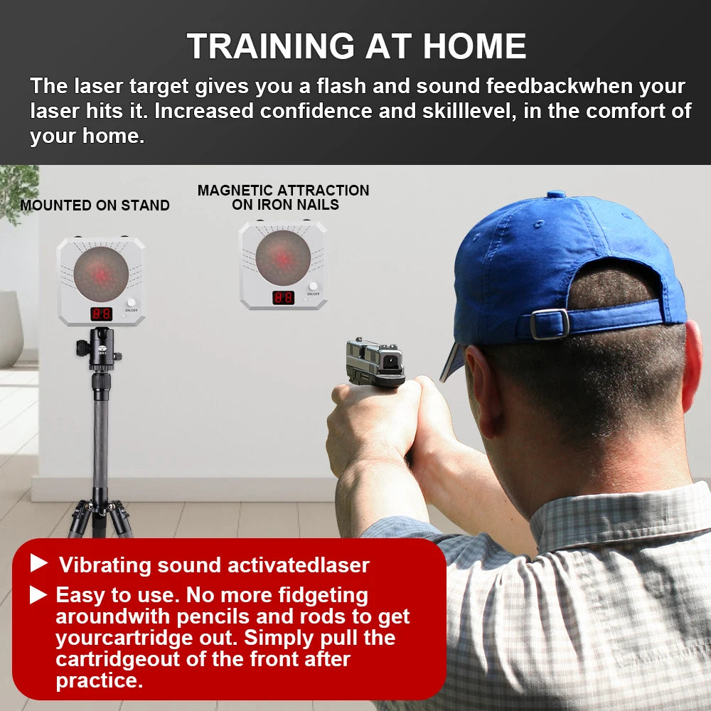 Hign-concerned Infrared Induction Laser Target Practice with Sound Effects