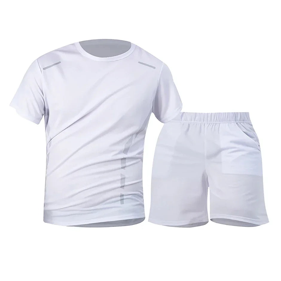 Guizhou Quick Dry Two Piece Summer Sports Set For Men