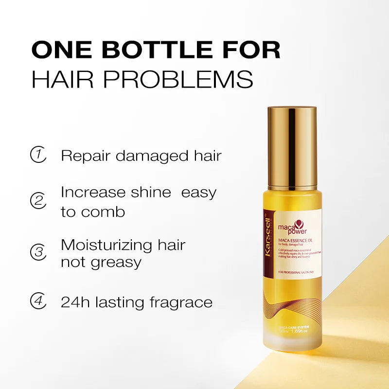 Karseell Moroccan Argan Oil Hair Serum for Damaged Hair