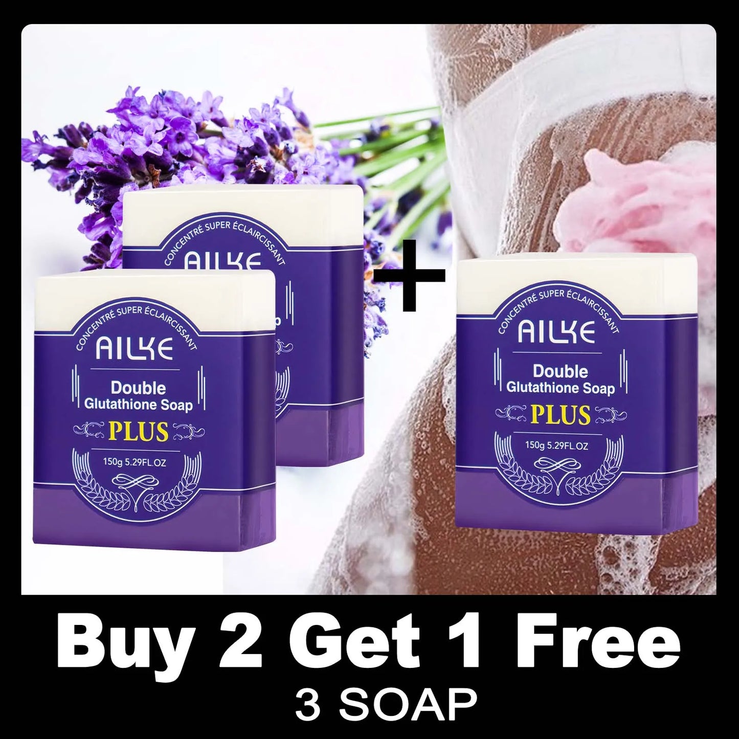 AILKE Anti Spots Smooth Skin Soap For Brightening And Whitening