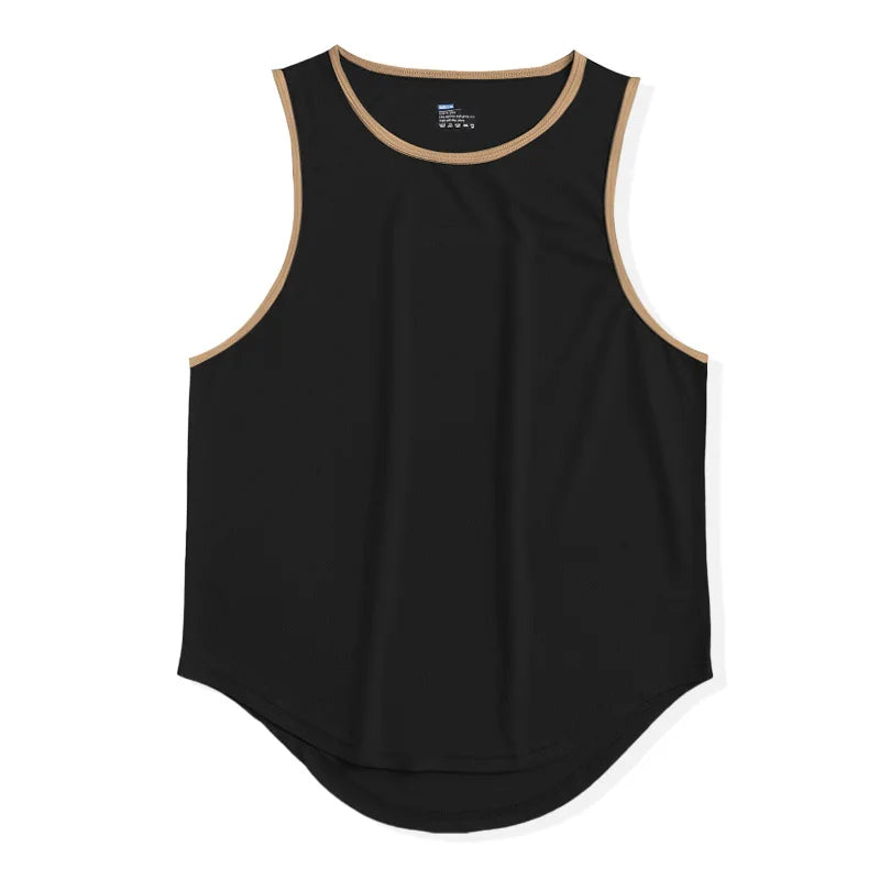 GACAYALLCN Mens Gym Tank Top Quick Dry Sports Shirt