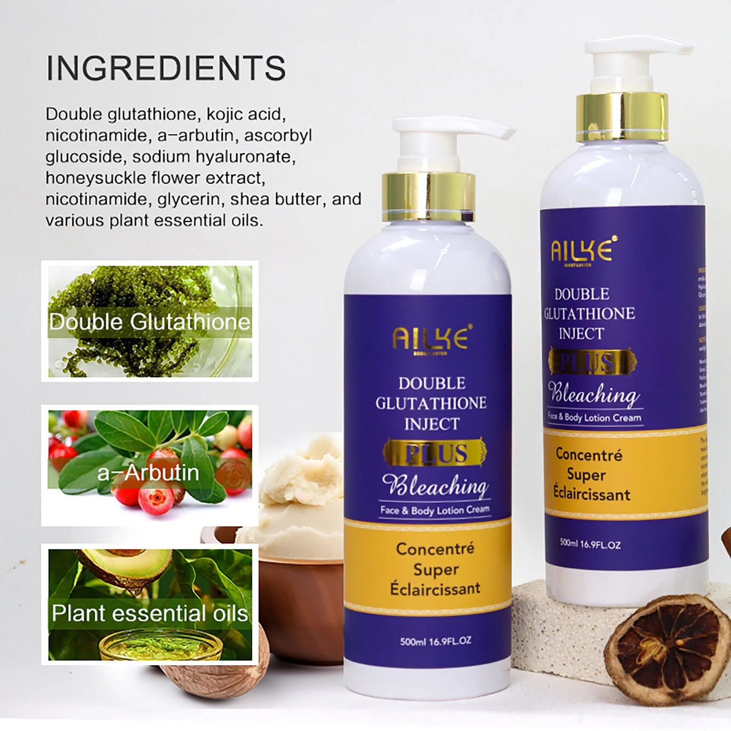AILKE Anti Black Spots Intensive Serum Brightening for Radiant Complexion