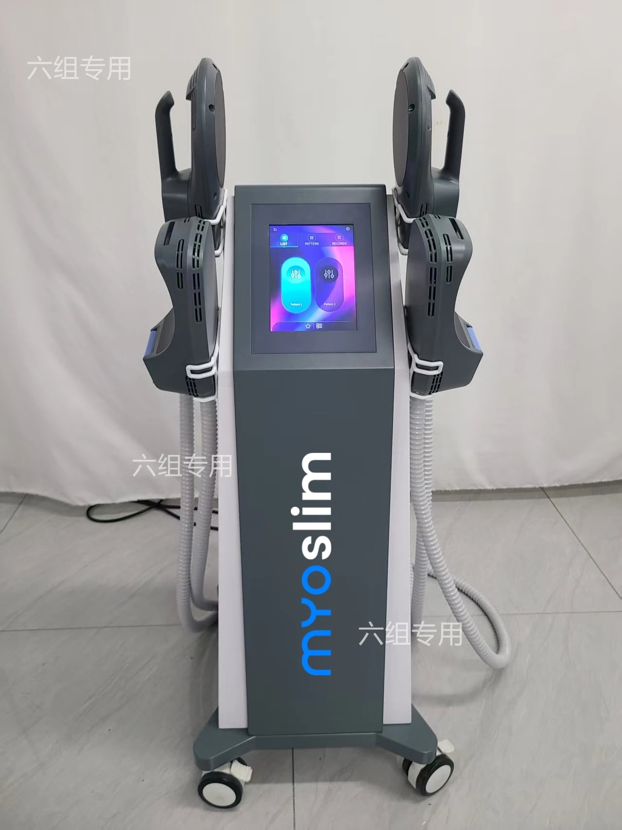 EMS Body Sculpt Machine Fat Burner 4 Handles For Slimming