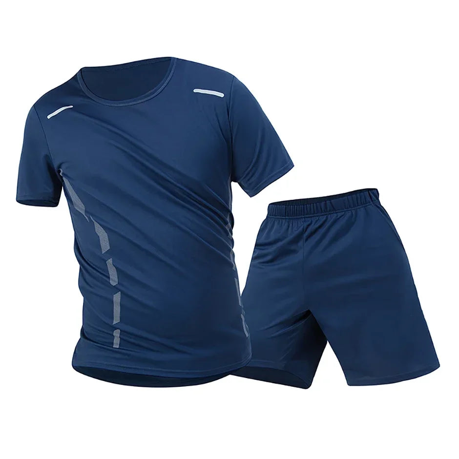 Guizhou Quick Dry Two Piece Summer Sports Set For Men