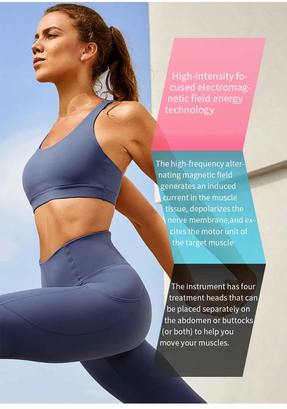 Myoslim Sculpt EMS RF Fat Burning Machine For Muscle Stimulation