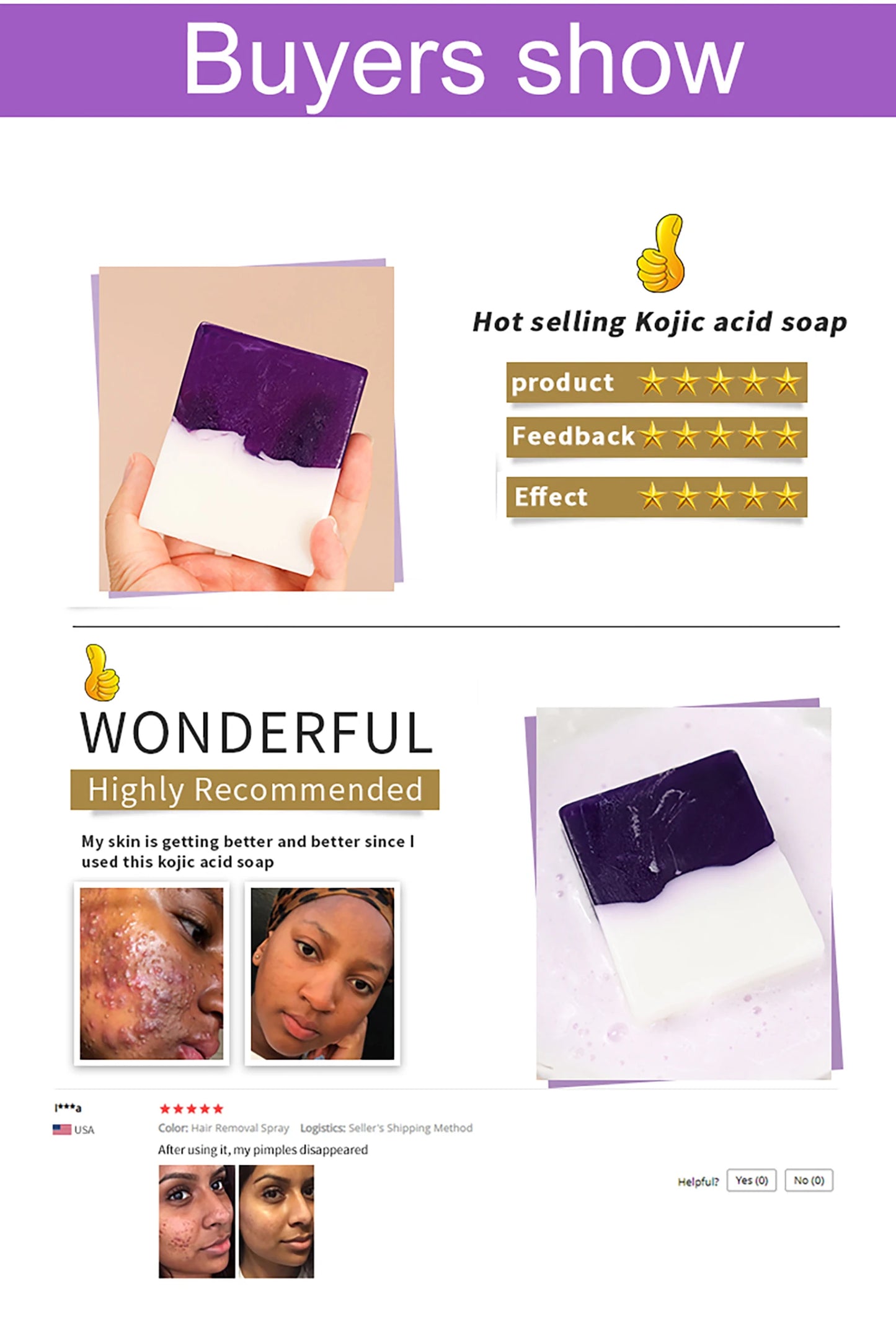 AILKE Anti Spots Smooth Skin Soap For Brightening And Whitening