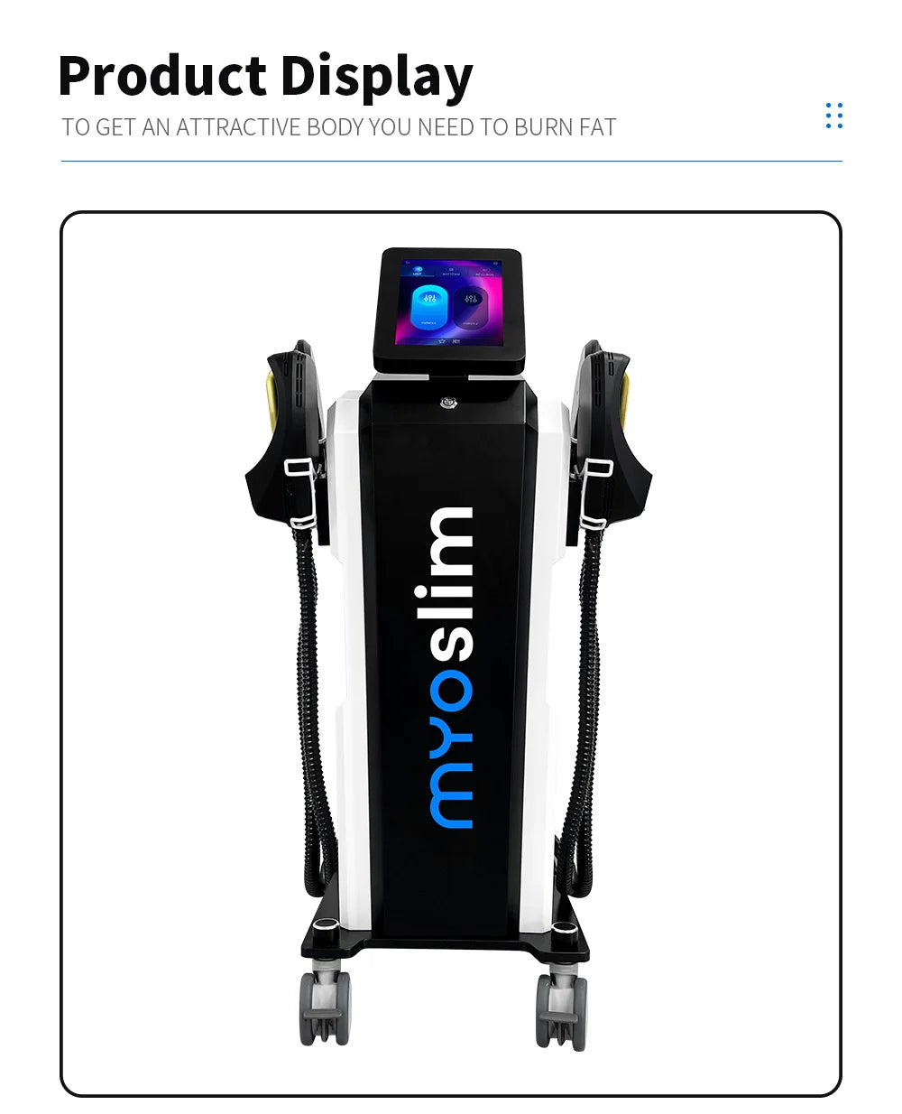 Myoslim EMS Body Sculpt Machine for Contouring and Weight Loss