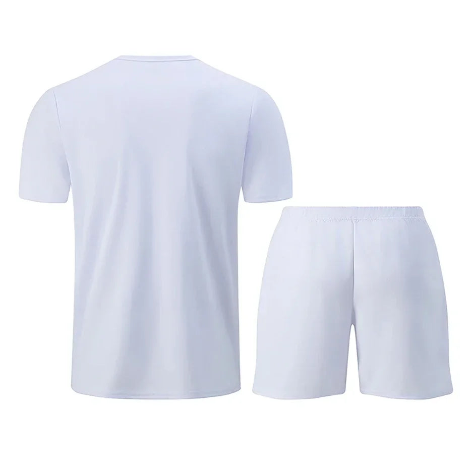 Guizhou Quick Dry Mens Summer Sports Shirt And Shorts