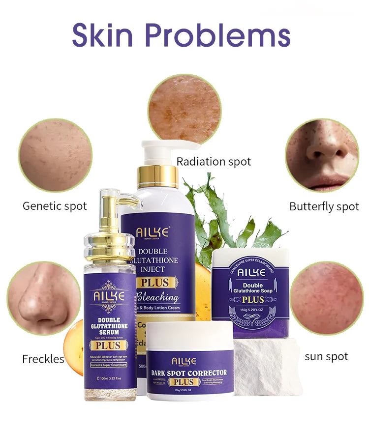 AILKE Anti Black Spots Intensive Serum Brightening for Radiant Complexion