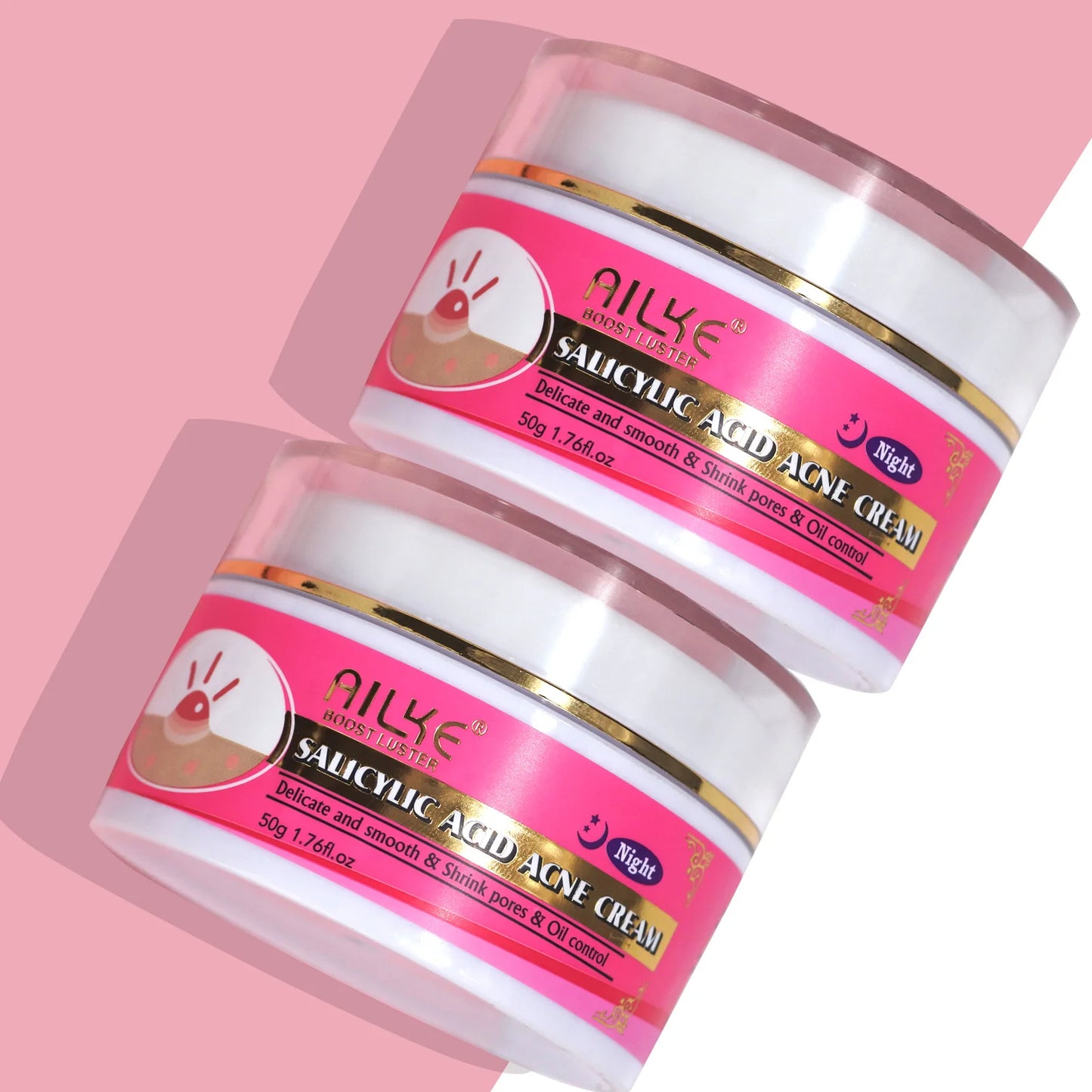 AILKE Organic Acne Face Cream Clear Skin And Oil Control