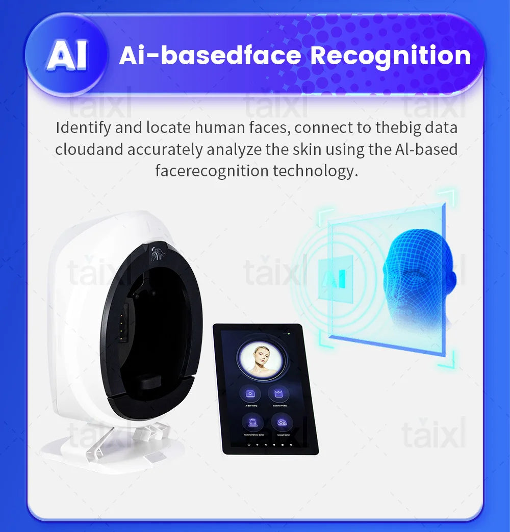 TAIXL AISIA Q1 3D AI Facial Analyzer With Cloud Sync