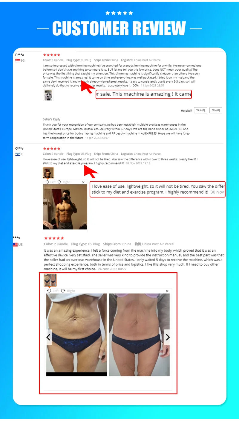 EMS Body Sculpt Machine Fat Burner 4 Handles For Slimming