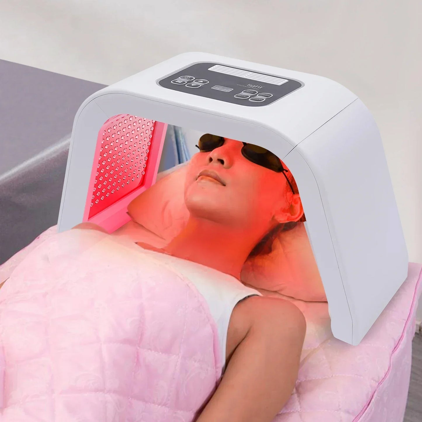 NoHign 7in1 LED Face Mask Light Therapy For Skin Care