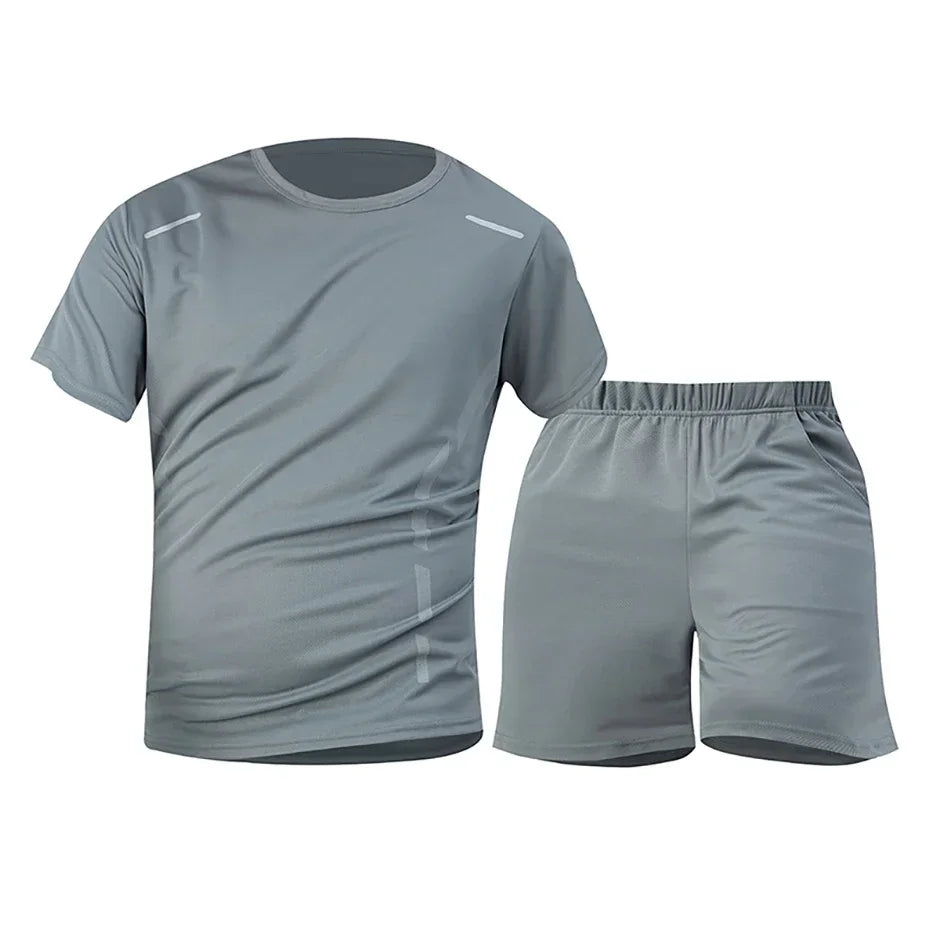 Guizhou Quick Dry Two Piece Summer Sports Set For Men