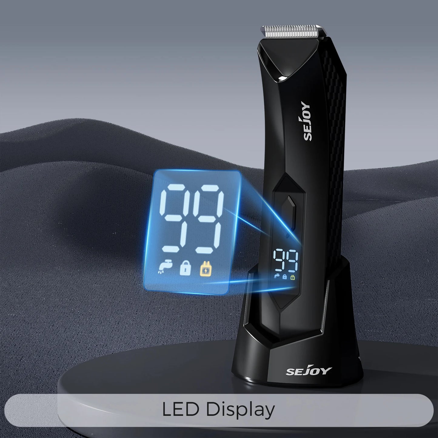 Sejoy T8S Electric Groin Hair Trimmer For Men Waterproof